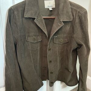 Faconnable cotton corduroy jacket